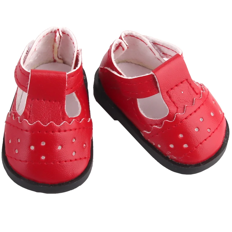 New Fashion Leather 5cm Bow Doll Shoes Plush Snow Boots For 14 inch American Doll Sneakers For Lisa,Russia,1/6 BJD,Nancy Dolls