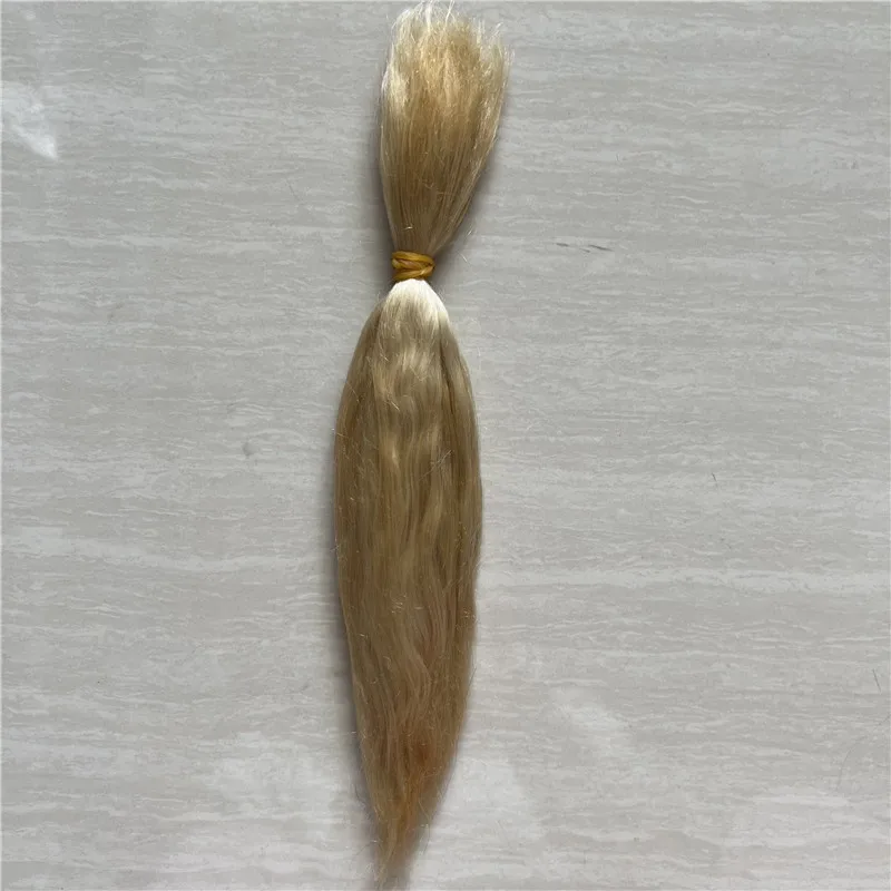 Tea Brown Black Brown Colors Reborn Baby Doll Mohair Accessories Handrooted BJD 1/6 Dolls Hair Wig Accessories