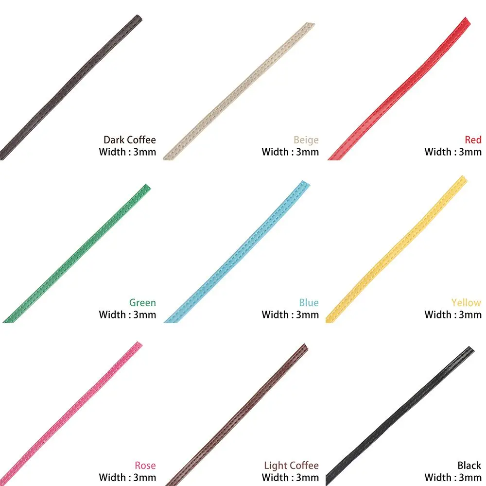 11 colors Length 50cm DIY Width 3/5mm Clothes Accessories Doll Waist Belts Handmade Belt Material Kids Educational Toys