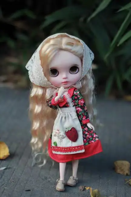 Blyth Doll Clothes Dress Suit For OB22 OB24 Azone Dolls