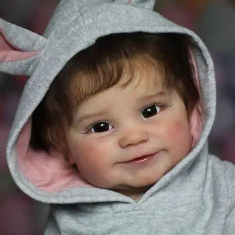 NPK two sizes 20/24inch reborn doll kit Maddie 60CM original size toddler baby fresh color doll kit