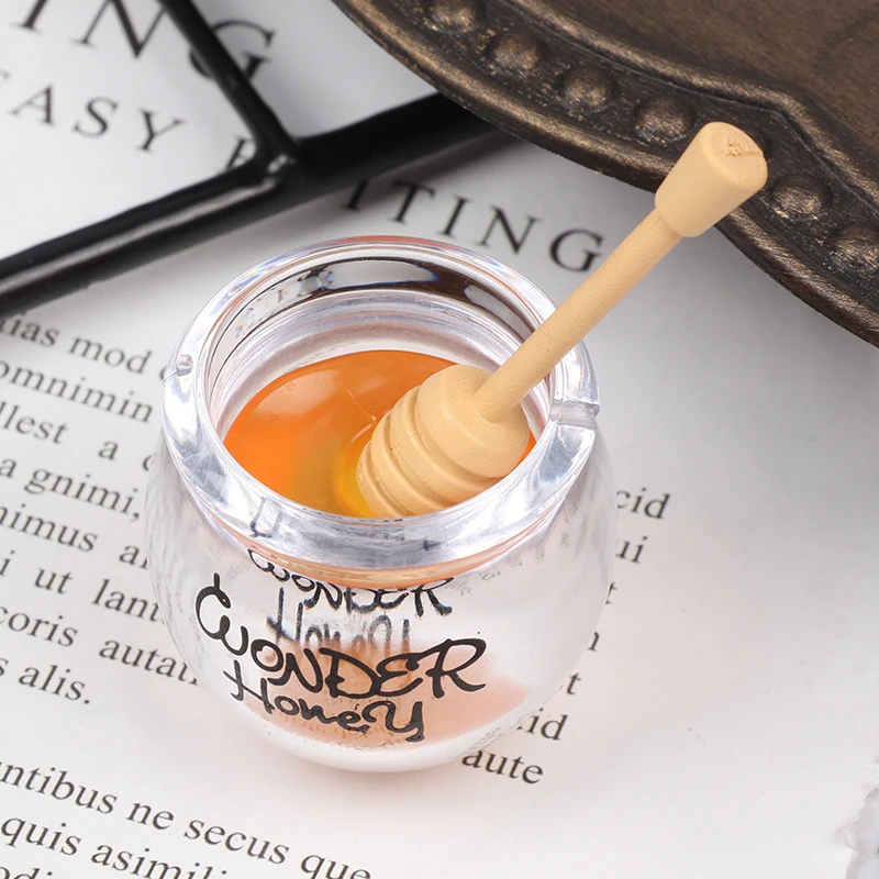 Mini Miniature Dollhouse Honey pot Kitchen Room Food Home Tableware Accessories