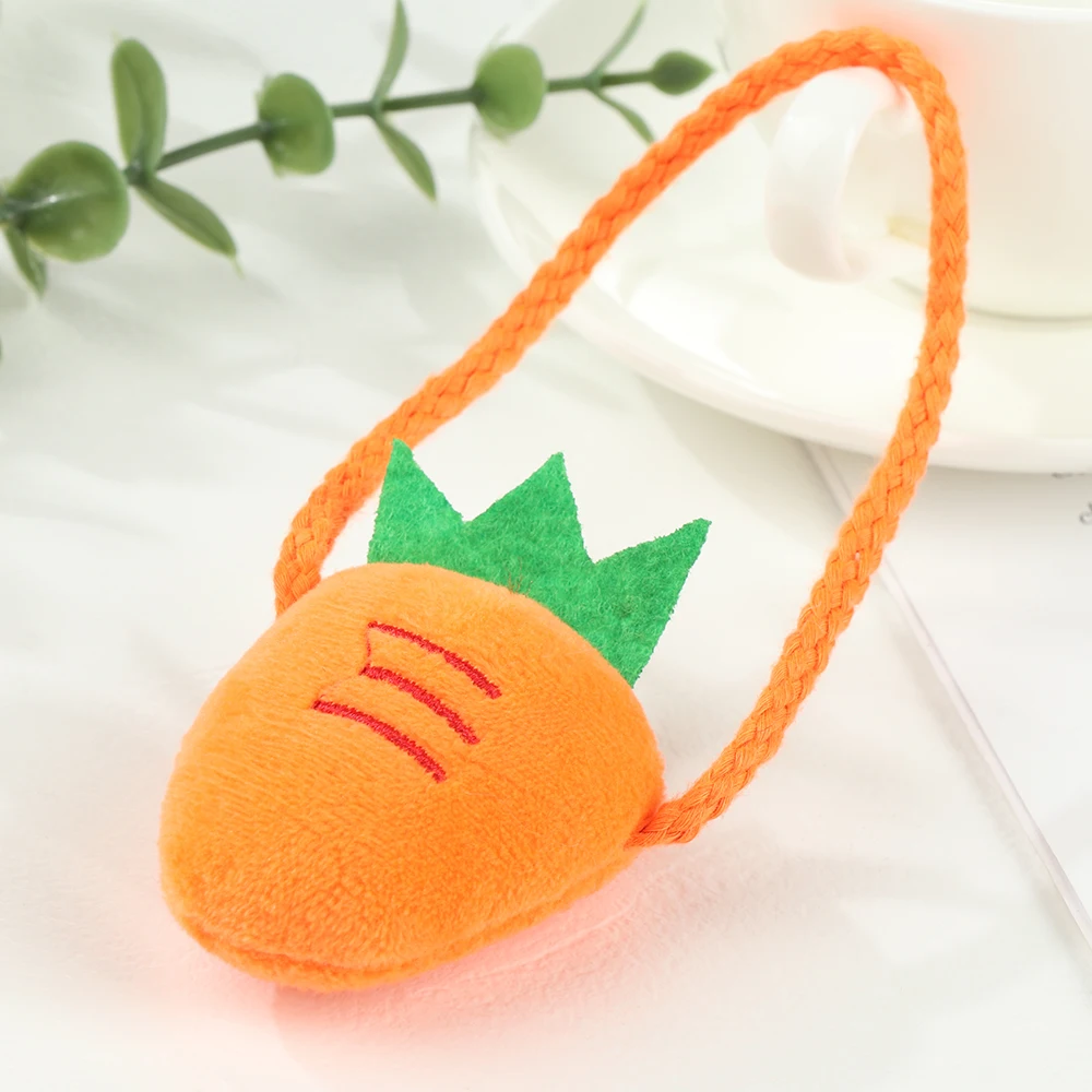20CM Animal Panda Carrot Miniature Crossbody Messenger Bag Doll Bags Cartoon Dolls Accessories Changing Dressing Game Toys