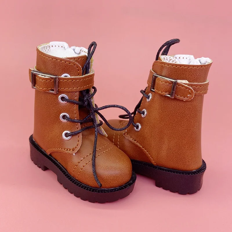 Tilda 7cm 1/4 Doll Toy Shoes,Lovely Cute Shoes Simulation Leather Boots for Nancy Dolls Minifee High Quality Doll Accessories
