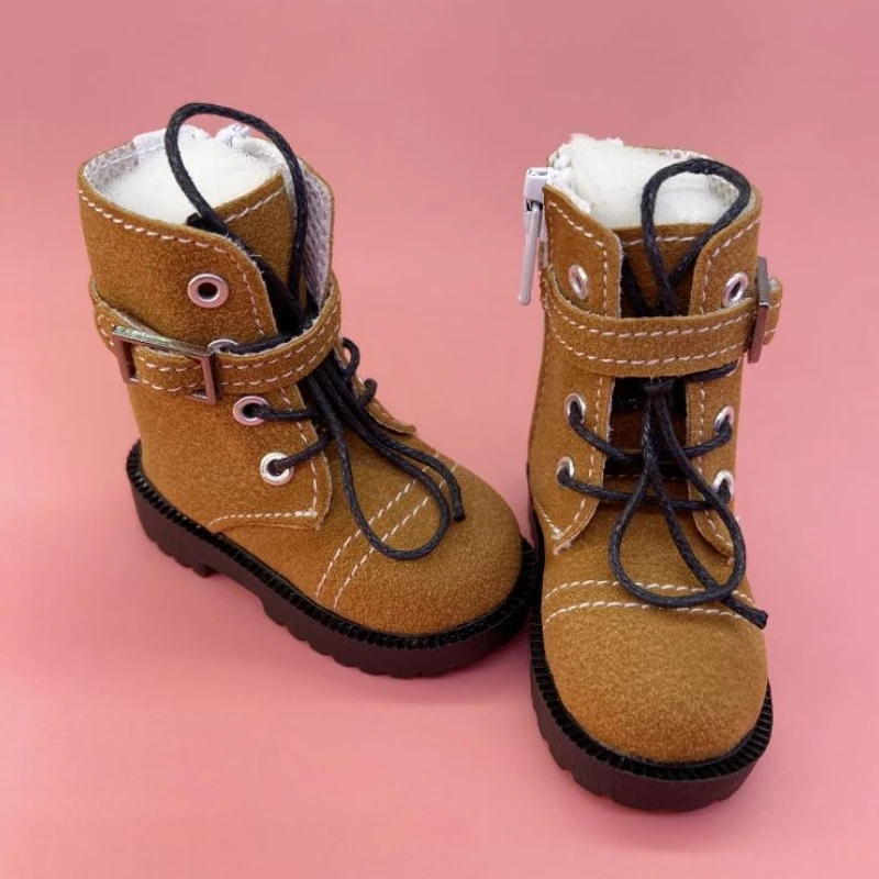 Tilda 7cm 1/4 Doll Toy Shoes,Lovely Cute Shoes Simulation Leather Boots for Nancy Dolls Minifee High Quality Doll Accessories