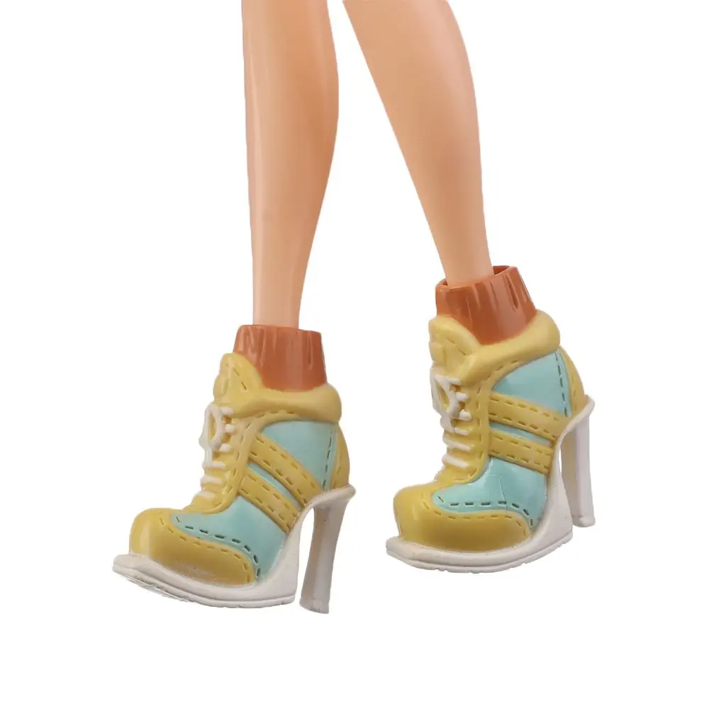Fashion1/6 Doll Shoes Boots Sandals Girl DIY Dressing Doll Toys Doll Decors For FR Super Model Barby Dolls Colorful Doll Shoes