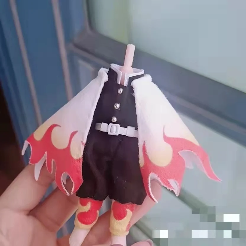 OB11 doll clothes ghost blade doll clothes charcoal cure lang your beans clothing around Japanese cartoonsBaby partsACGN