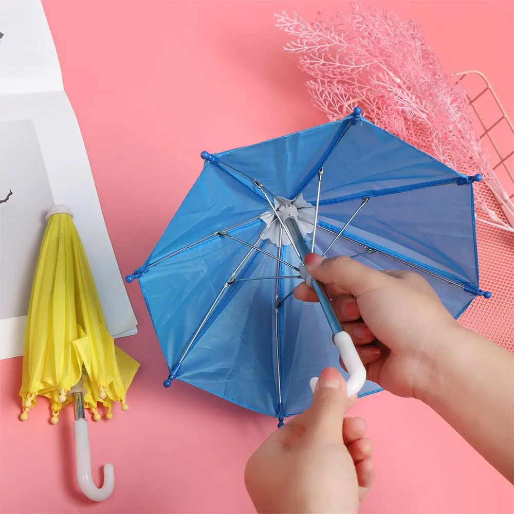 Doll Accessories Toys For Girls Mini Umbrella Rain Gear For Dolls BJD Accessories For Bjd Colorful Umbrellas Doll's Toys