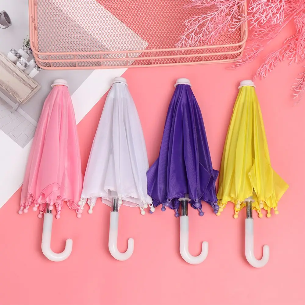Doll Accessories Toys For Girls Mini Umbrella Rain Gear For Dolls BJD Accessories For Bjd Colorful Umbrellas Doll's Toys