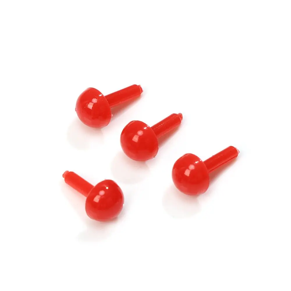 100Pcs Oval Safety Eyes Nose For Crochet Toys Stuffed Animals Plush Toys Teddy Bear Eyes Noses Accessories 3mm/4mm/5mm/6mm