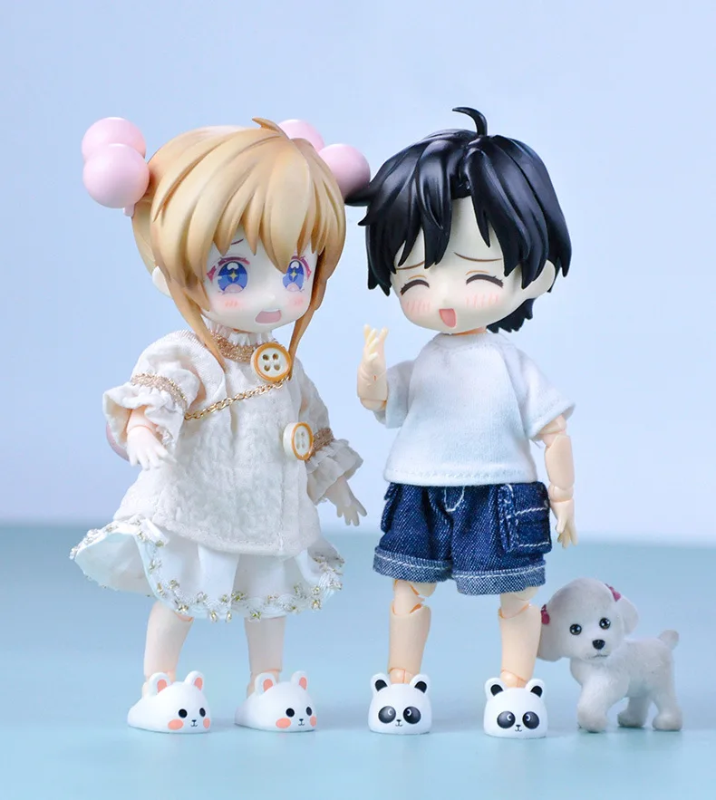 Ob11 Dolls Slippers Pvc Shoes Doll Cartoon Cute Doll Boots Ob11 Doll Shoes With Magnet Doll Accessories For Molly, Gsc, Ufdolls