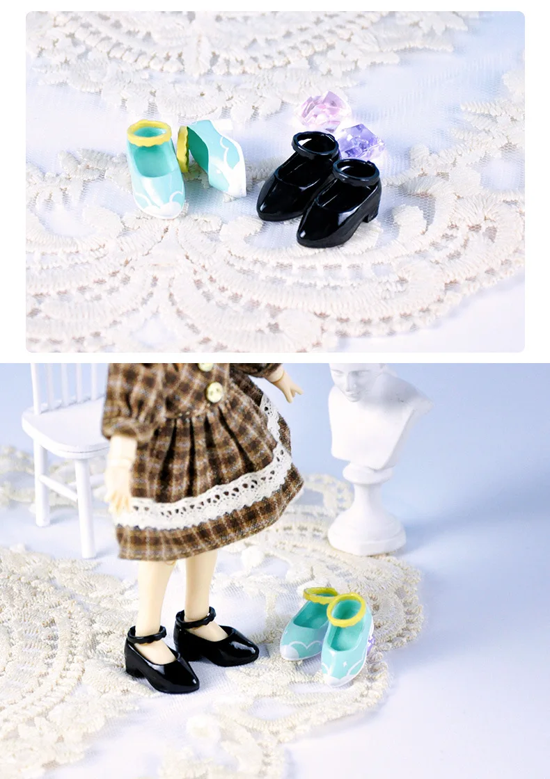 Ob11 Dolls Slippers Pvc Shoes Doll Cartoon Cute Doll Boots Ob11 Doll Shoes With Magnet Doll Accessories For Molly, Gsc, Ufdolls