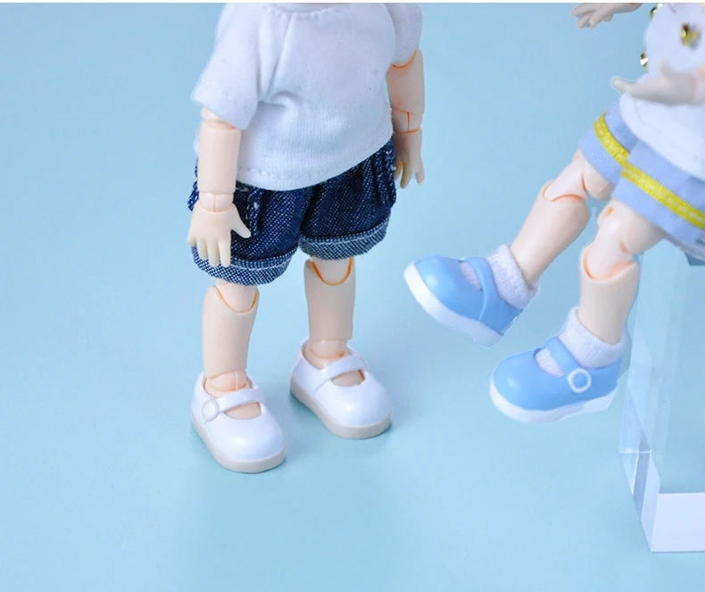Ob11 Dolls Slippers Pvc Shoes Doll Cartoon Cute Doll Boots Ob11 Doll Shoes With Magnet Doll Accessories For Molly, Gsc, Ufdolls