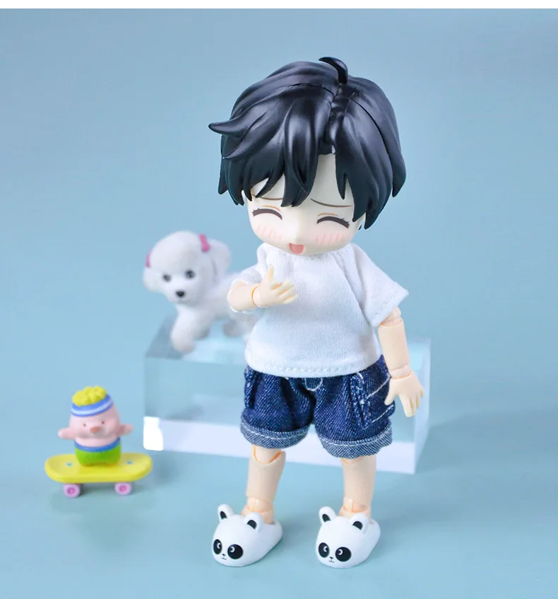 Ob11 Dolls Slippers Pvc Shoes Doll Cartoon Cute Doll Boots Ob11 Doll Shoes With Magnet Doll Accessories For Molly, Gsc, Ufdolls