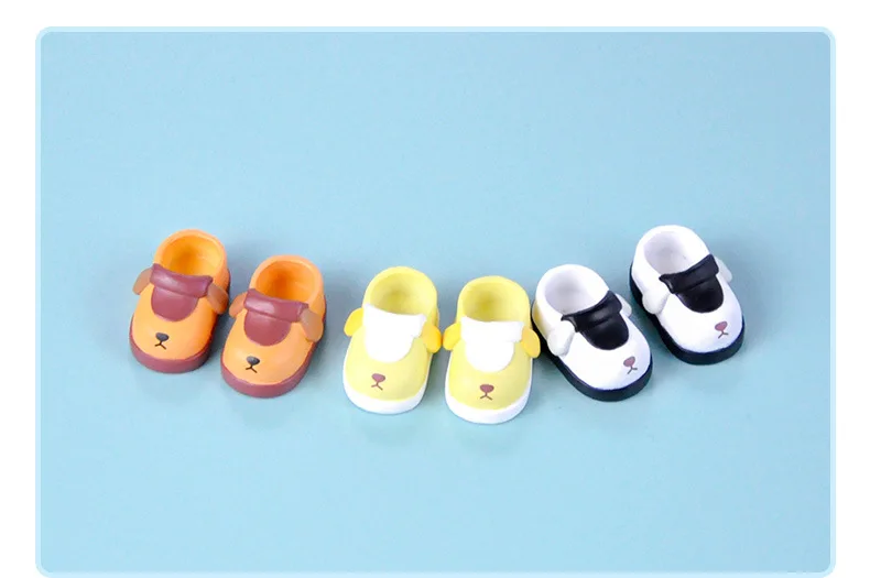 Ob11 Dolls Slippers Pvc Shoes Doll Cartoon Cute Doll Boots Ob11 Doll Shoes With Magnet Doll Accessories For Molly, Gsc, Ufdolls