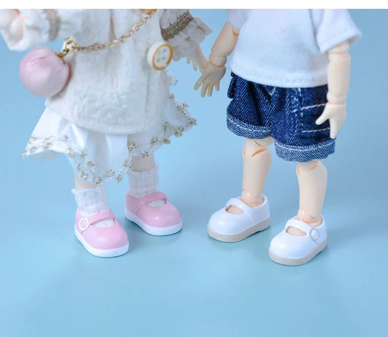 Ob11 Dolls Slippers Pvc Shoes Doll Cartoon Cute Doll Boots Ob11 Doll Shoes With Magnet Doll Accessories For Molly, Gsc, Ufdolls