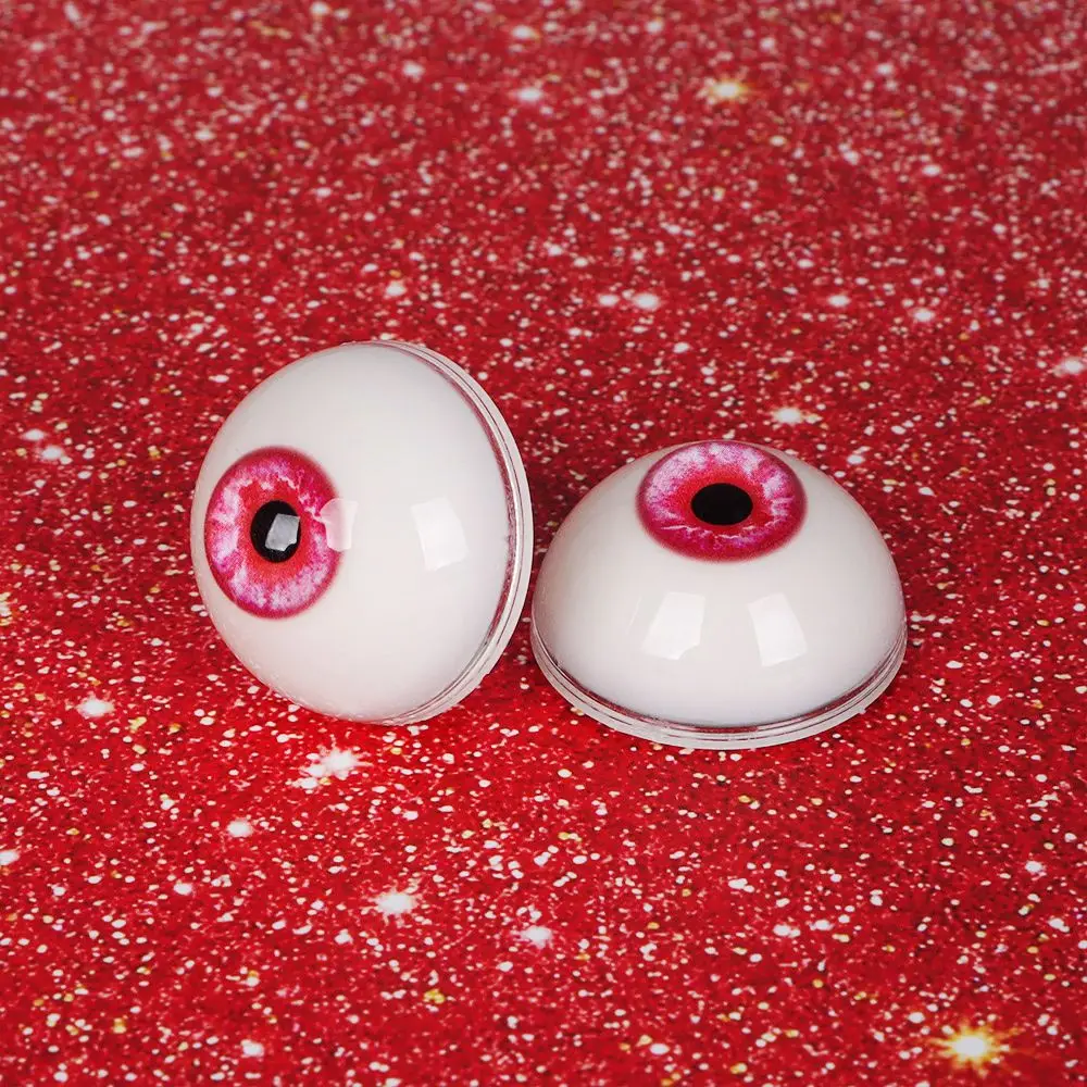 1Pair Glass Eyes Safety Animal Eyeball For BJD Multicolor Doll Making Crafts DIY Toy Accessories 24/26/28/30/32mm