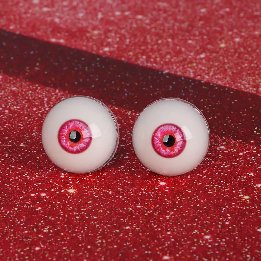 1Pair Glass Eyes Safety Animal Eyeball For BJD Multicolor Doll Making Crafts DIY Toy Accessories 24/26/28/30/32mm