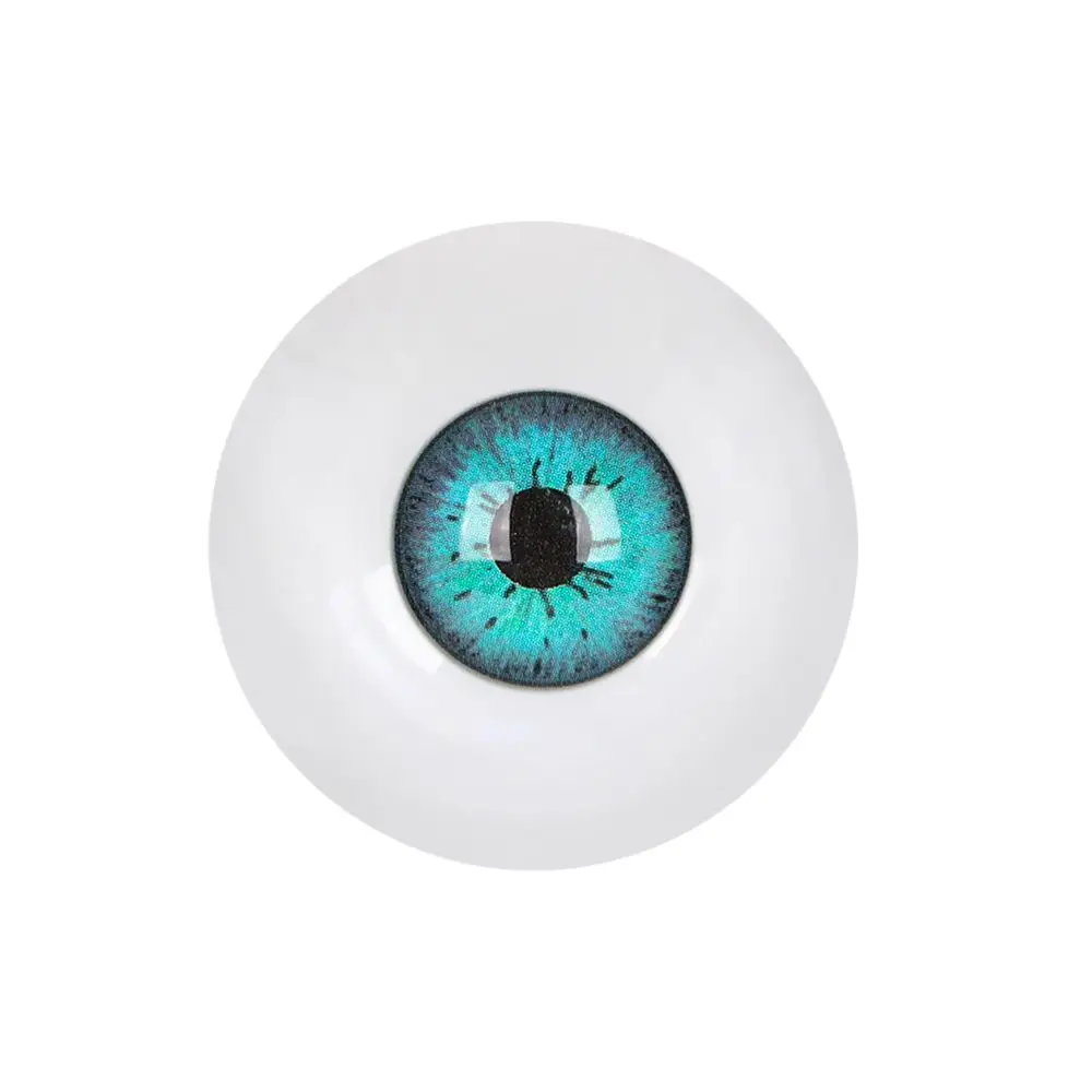 1Pair Glass Eyes Safety Animal Eyeball For BJD Multicolor Doll Making Crafts DIY Toy Accessories 24/26/28/30/32mm