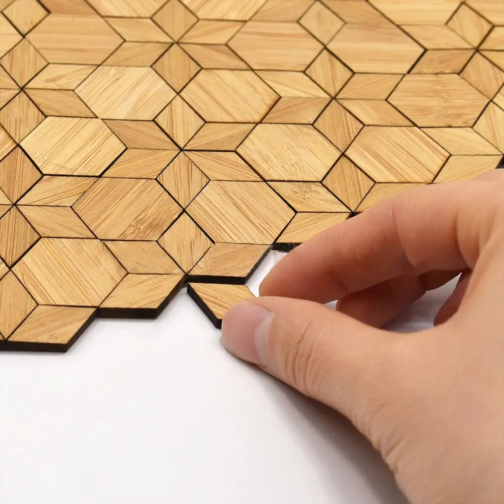 24/48PCS 1/12 Scale Dollhouse Floor Tiles Bamboo DIY Miniature Floor Board Photo Props Scene Model Wood Grain Floor Dollhouse