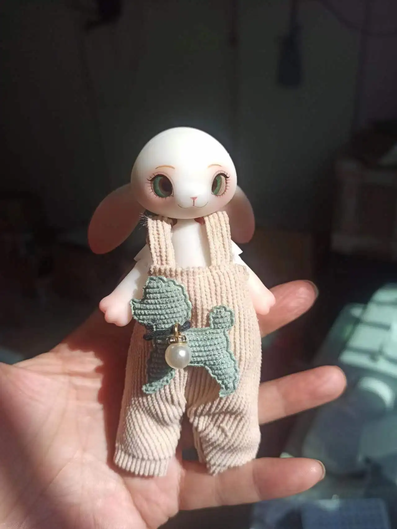 BJD doll 14cm rabbit doll girl's doll birthday gift children's toy rabbit clothing doll full set free delivery project