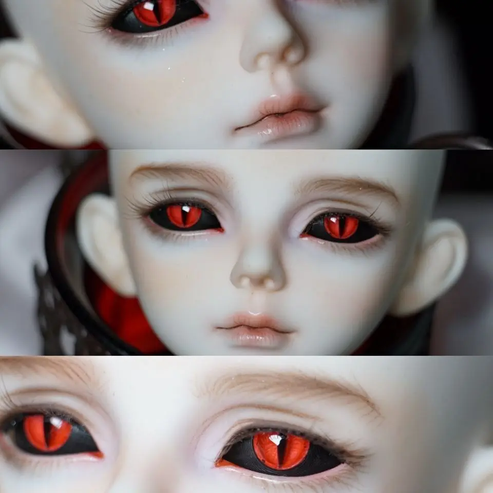 New Resin Eyes Doll Eyeball Cat Eyes Doll Accessories For 1/6 1/8 1/3 BJD Doll OB11 DIY Handmade Eyeball 10mm/12mm/14mm/16mm