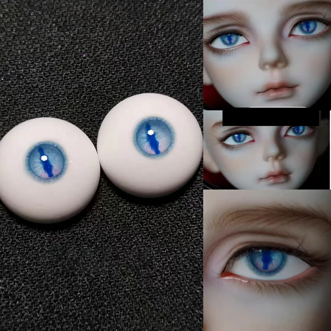 New Resin Eyes Doll Eyeball Cat Eyes Doll Accessories For 1/6 1/8 1/3 BJD Doll OB11 DIY Handmade Eyeball 10mm/12mm/14mm/16mm