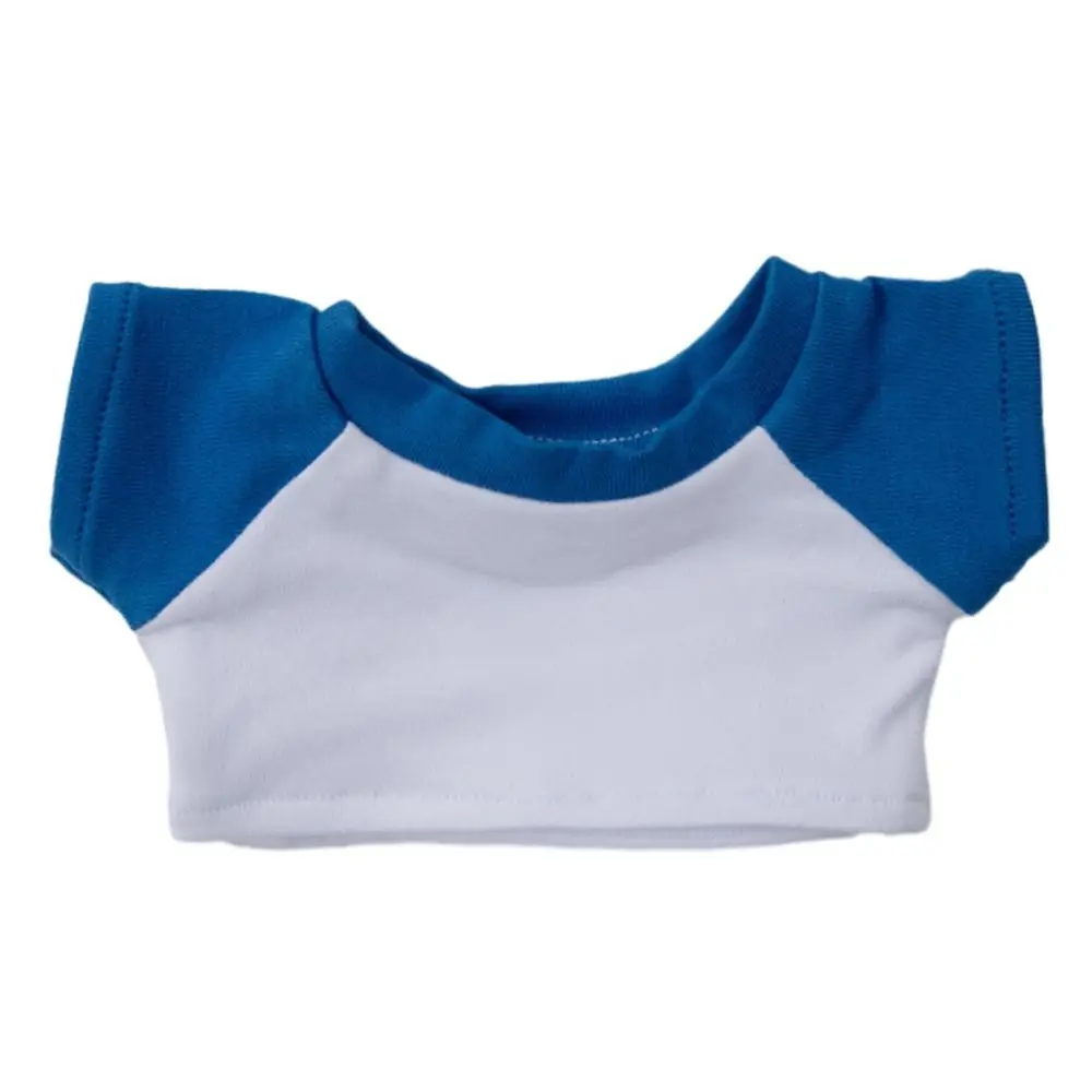 10CM Doll Clothes Cute Tops Cotton T-shirt Candy Color Sweatshirt For Cotton Stuffed Dolls Toys Accessories Idol Doll Outfit