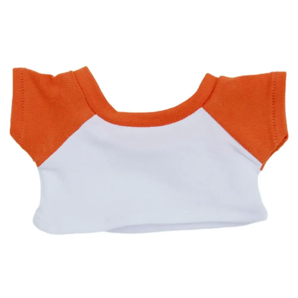 10CM Doll Clothes Cute Tops Cotton T-shirt Candy Color Sweatshirt For Cotton Stuffed Dolls Toys Accessories Idol Doll Outfit