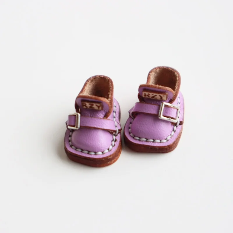 Ob11 Dolls Shoes Cute Leather Shoes Spotted Shoes for Body9, YMY Body, UFDOLL, GSC, Obitsu11, 1/12bjd Doll Accessories Toys
