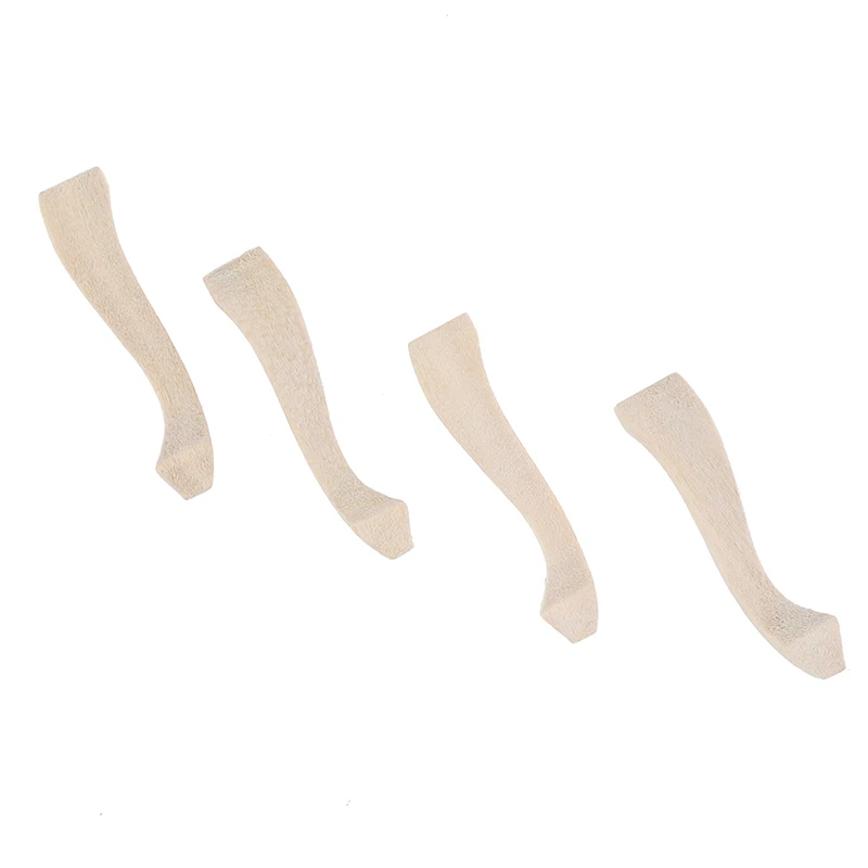 1/12 Dollhouse Miniature DIY Tea Table Cabinet Legs Decoration Making Accessory