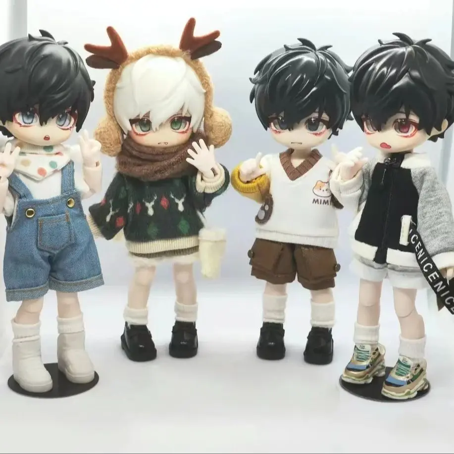 muñecas BJD Dolls for girls OB11muñecas para niñas Ball jointed doll구체관절인형juguet es para bjd 1/12 dollfree delivery