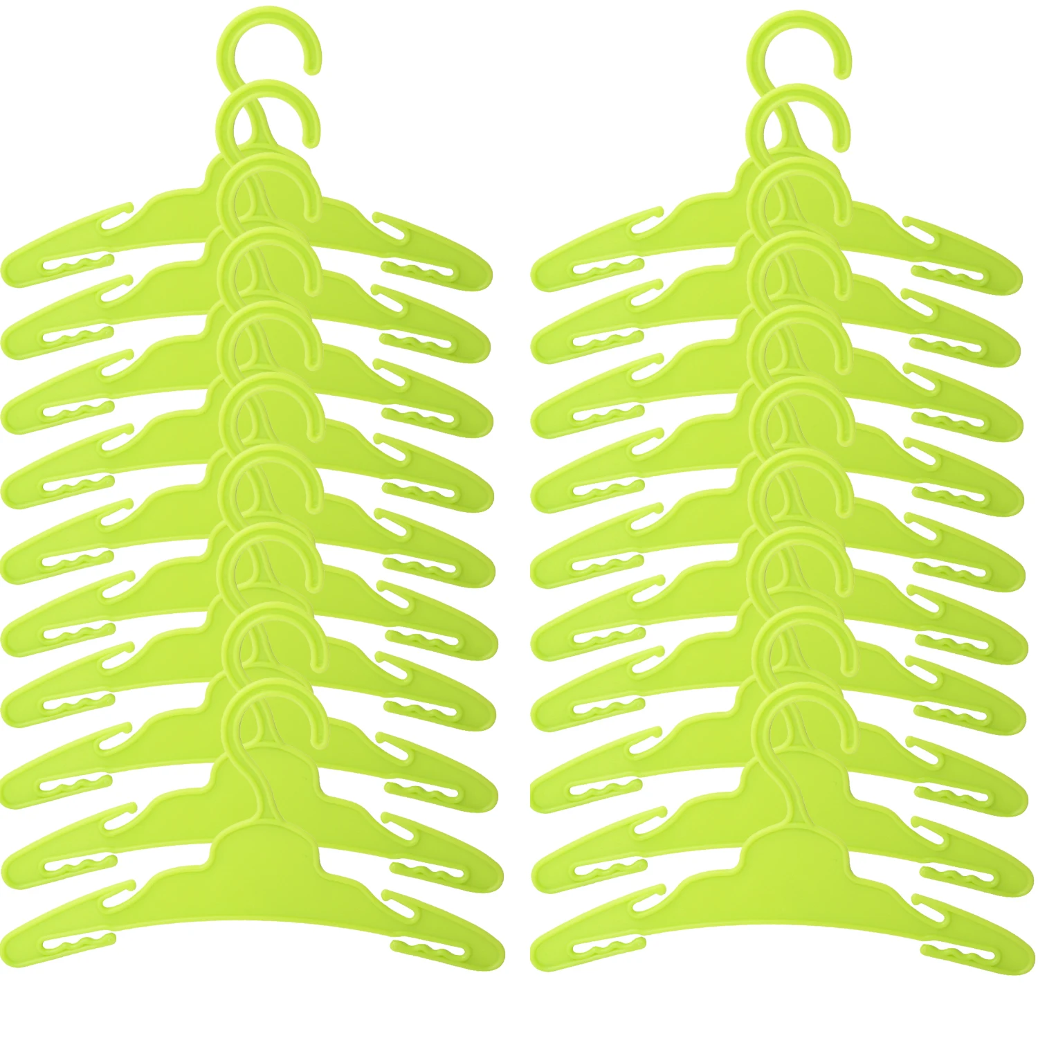 Doll Hangers Accessories For American 18 Inch Girl Doll Pink 10pcs;20pcs/lot Plastic Hangers Fit 43cm Baby New Born&OG Life Doll