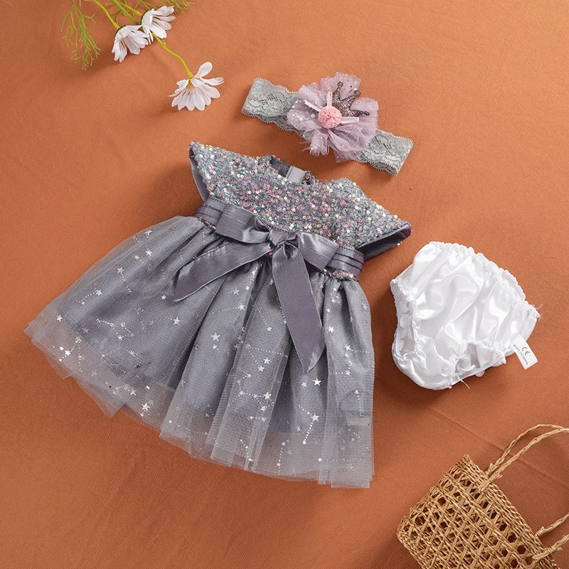 Yeezwood Cute Doll Clothes Dress for 55cm Reborn Doll Accessories Skirt Hat for 22inch Baby Girl Doll Clothes Hoodie Accessories