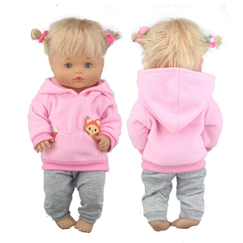 New Cute fox suits For 42 cm Nenuco Doll 17 Inches Baby Doll Clothes