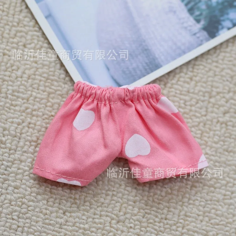 Labubu Doll Clothing Versatile Pants 17cm Plush Doll Clothing Accessories Labubu I II Idol Doll Sitting Party Accessories