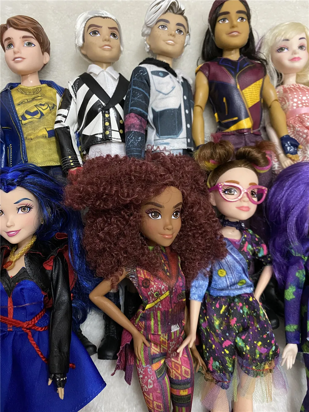 Doll colorful girl Action Figures with Classic Toys For Girl Gift bjd Uma