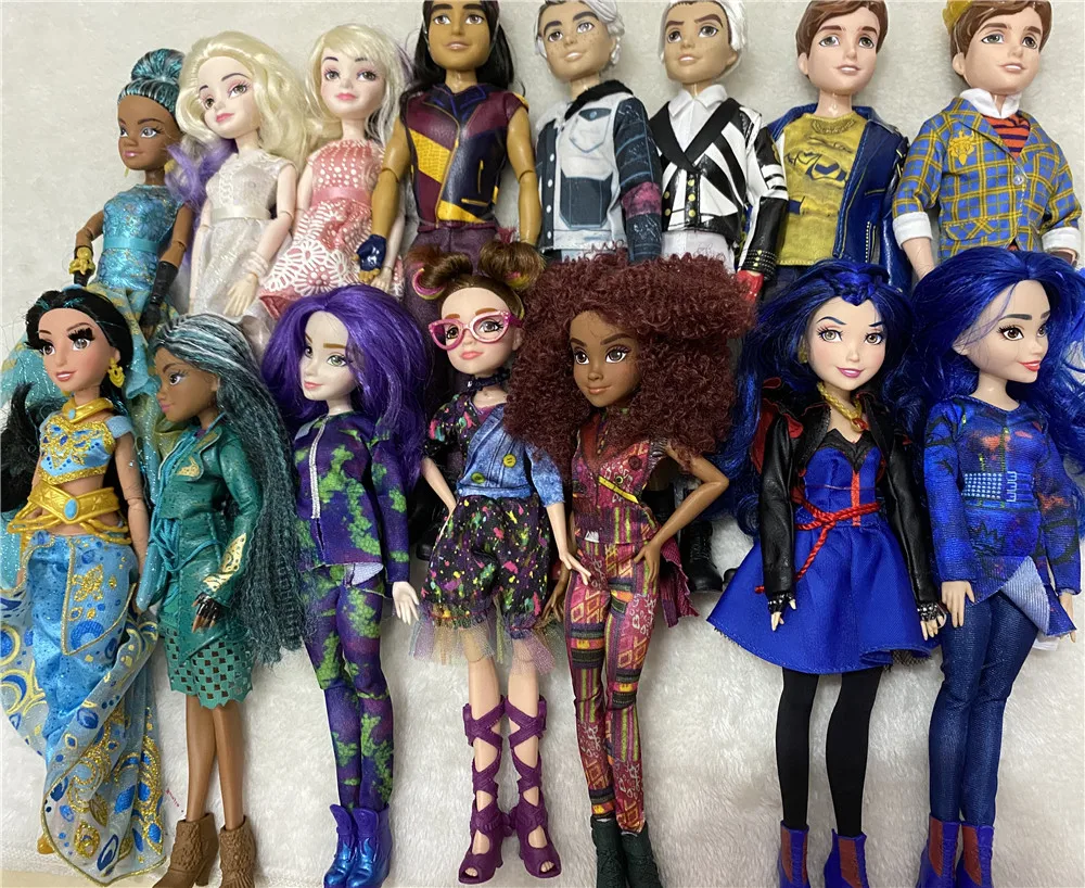 Doll colorful girl Action Figures with Classic Toys For Girl Gift bjd Uma