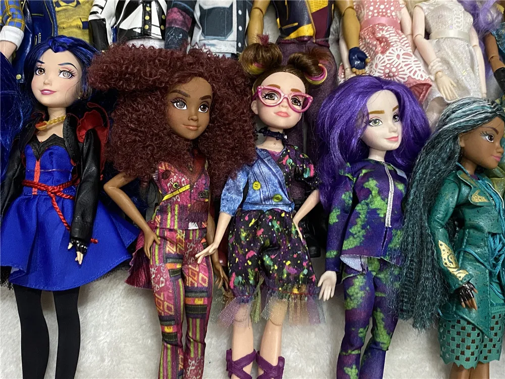 Doll colorful girl Action Figures with Classic Toys For Girl Gift bjd Uma