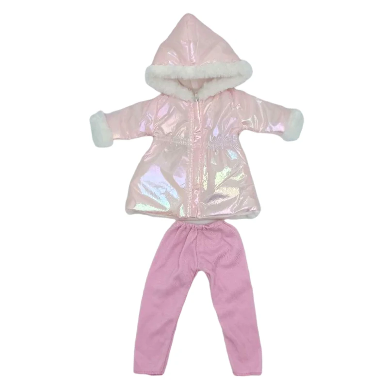 40cm Baby Dolls Clothes Winter Coat Nenuco Doll Clothing Ropa Y Su Hermanita Accessories