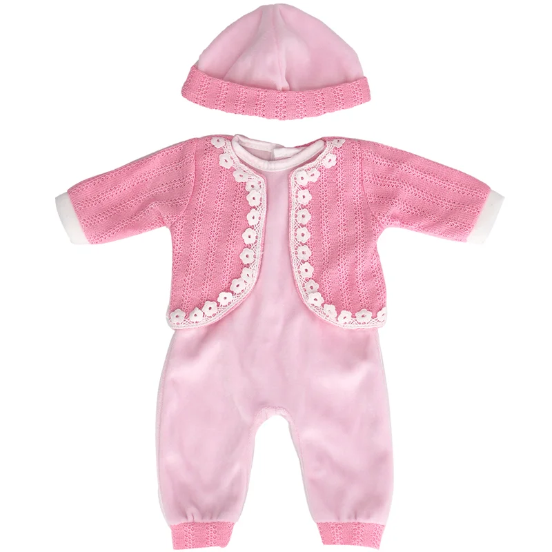 40cm Baby Dolls Clothes Winter Coat Nenuco Doll Clothing Ropa Y Su Hermanita Accessories