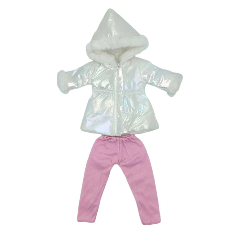 40cm Baby Dolls Clothes Winter Coat Nenuco Doll Clothing Ropa Y Su Hermanita Accessories