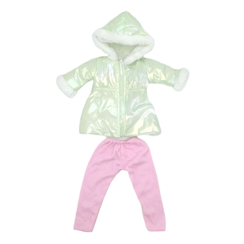 40cm Baby Dolls Clothes Winter Coat Nenuco Doll Clothing Ropa Y Su Hermanita Accessories