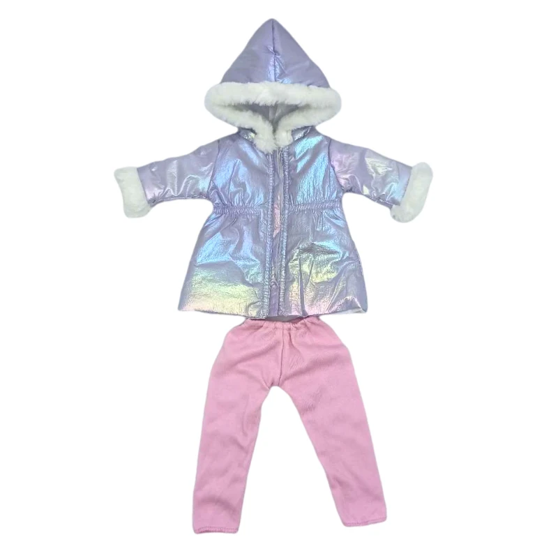 40cm Baby Dolls Clothes Winter Coat Nenuco Doll Clothing Ropa Y Su Hermanita Accessories