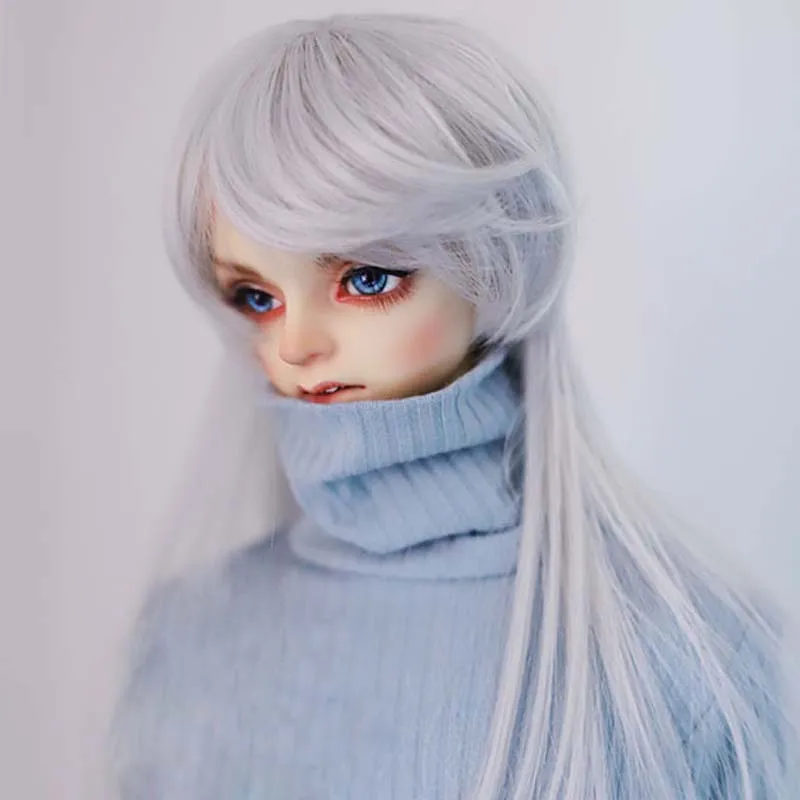 New Style 1/3 1/4 1/6 1/8 Bjd SD Wig Hair High Temperature Cool Short Wig Wire