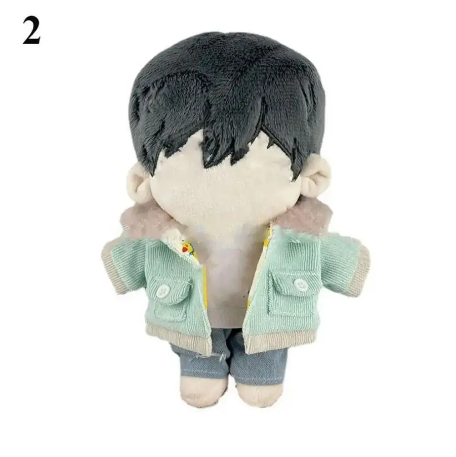 1Set Handmade 10/20cm Doll Clothes Maid Dress Headband Apron Kpop Plush Dolls Outfit Toys Baby Doll's Accessories Cos Suit