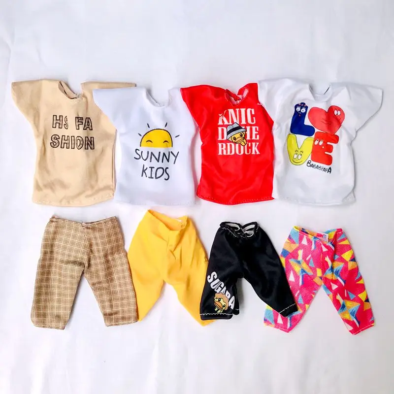 Ken Doll Clothes Kawaii Items Fashion Coat Outfit Suit Accessories 30cm For Girl Boy Friend DIY Children Game Birthday Present