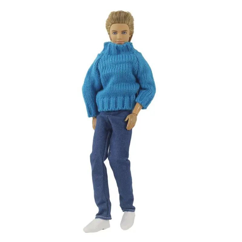 Ken Doll Clothes Kawaii Items Fashion Coat Outfit Suit Accessories 30cm For Girl Boy Friend DIY Children Game Birthday Present