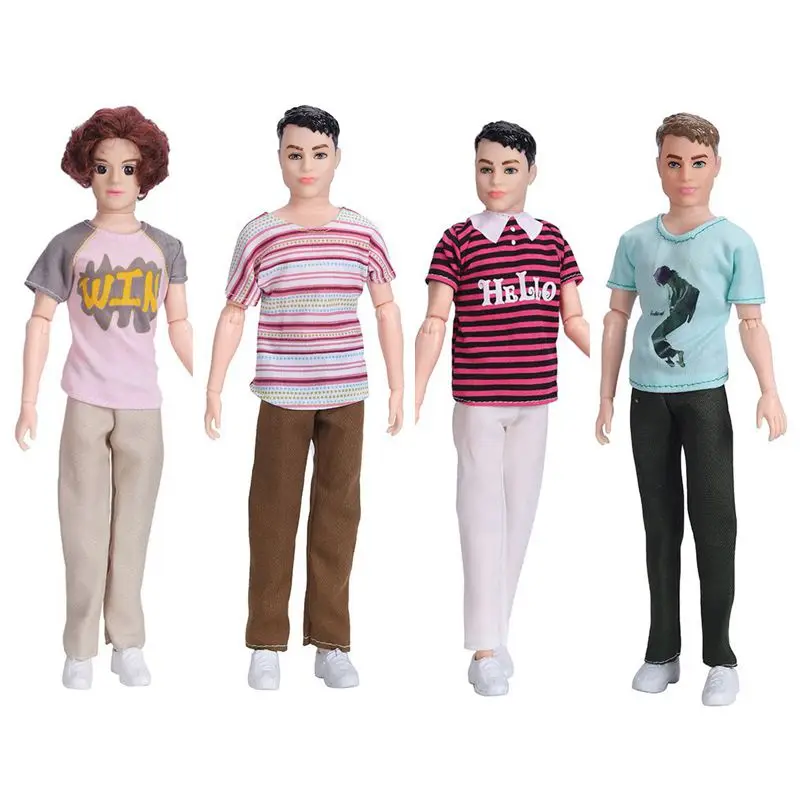 Ken Doll Clothes Kawaii Items Fashion Coat Outfit Suit Accessories 30cm For Girl Boy Friend DIY Children Game Birthday Present