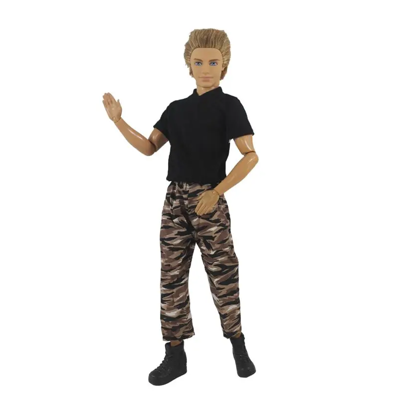 Ken Doll Clothes Kawaii Items Fashion Coat Outfit Suit Accessories 30cm For Girl Boy Friend DIY Children Game Birthday Present